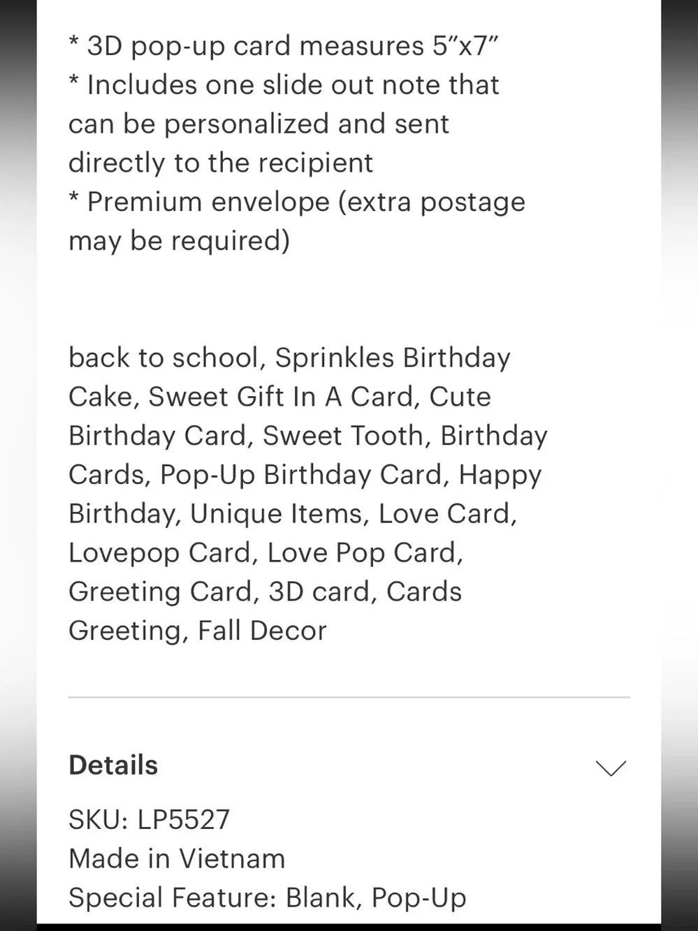 Lovepop 3D Greeting Card. Handmade. Cheerful Tulips. Price firm